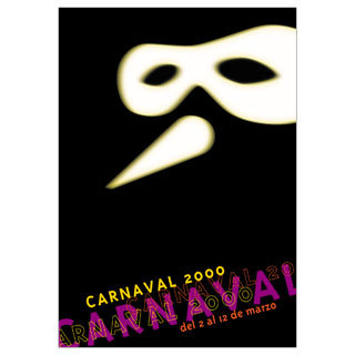 Diseño cartel Carnavales 2001 Diseño cartel Carnavales 2001