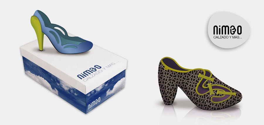 Nimbo, colección de calzado para mujer y caja